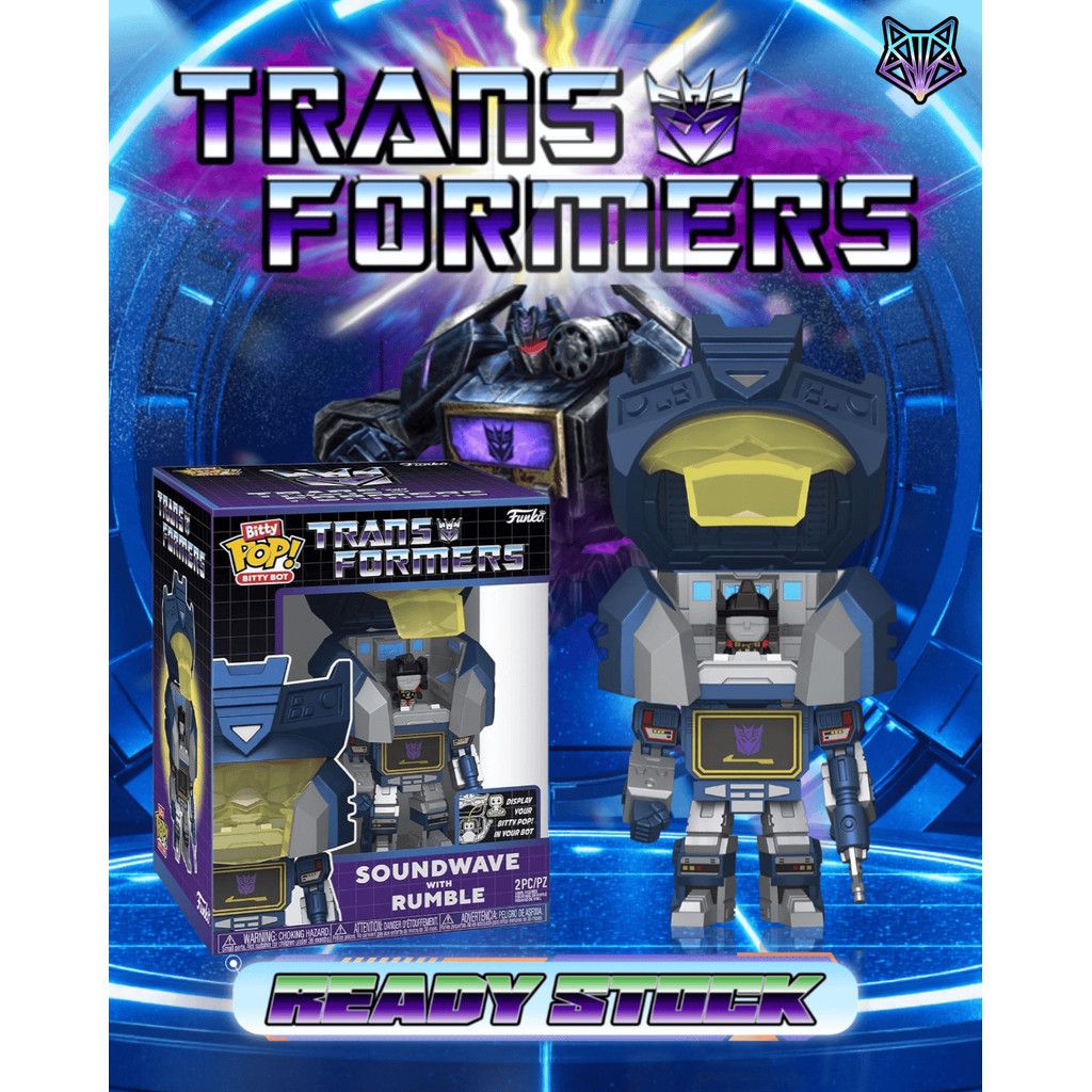 Bitty Pop Bitty Bot ! คลื่นเสียง กับ รัมเบิ้ล 波 . . 形金