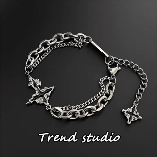 สร้อยข้อมือ Dark Cross คอลเลคชั่นสร้อยข้อมือแฟชั่น ผลิตจากสแตนเลส สามารถสวมใส่ได้ทั้งชายและหญิง