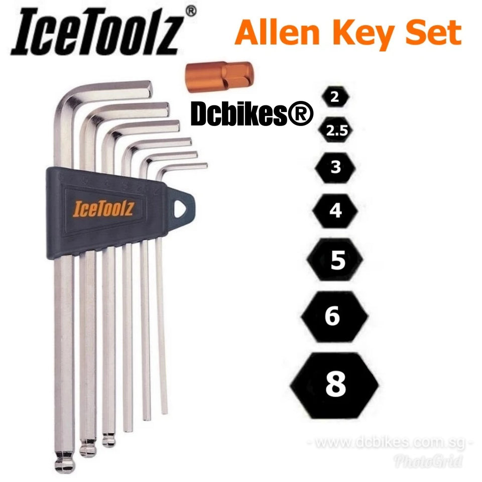 Icetoolz Palm Size Handy MTB Road Allen Key Set