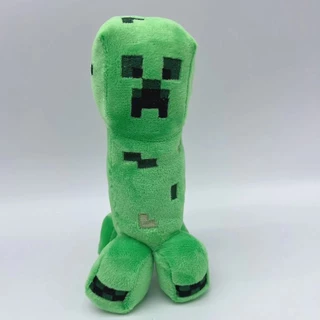 ของเล่นตุ๊กตา Minecraft Creeper Enderman Zombie Alex Wolf ฟิกเกอร์ภาพยนตร์ตุ๊กตาสะสมสำหรับเด็กของขวัญ