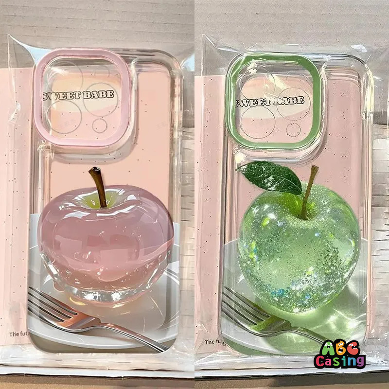 เคสโทรศัพท์สำหรับ IPhone 7Plus 17 12 11 13 14 16 15 Pro Max 16 15 8 14 Plus XS Max XR X SE 2020 เคสลายผลไม้เรียบง่าย