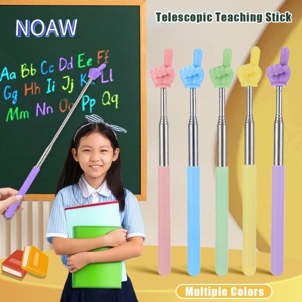 โน้ม‌ แท่งอ่านหนังสือนิ้ว, ตัวชี้การสอนการออกแบบนิ้วสแตนเลส, แท่งยืดไสลด์ที่ทนทานการสอนนักเรียน