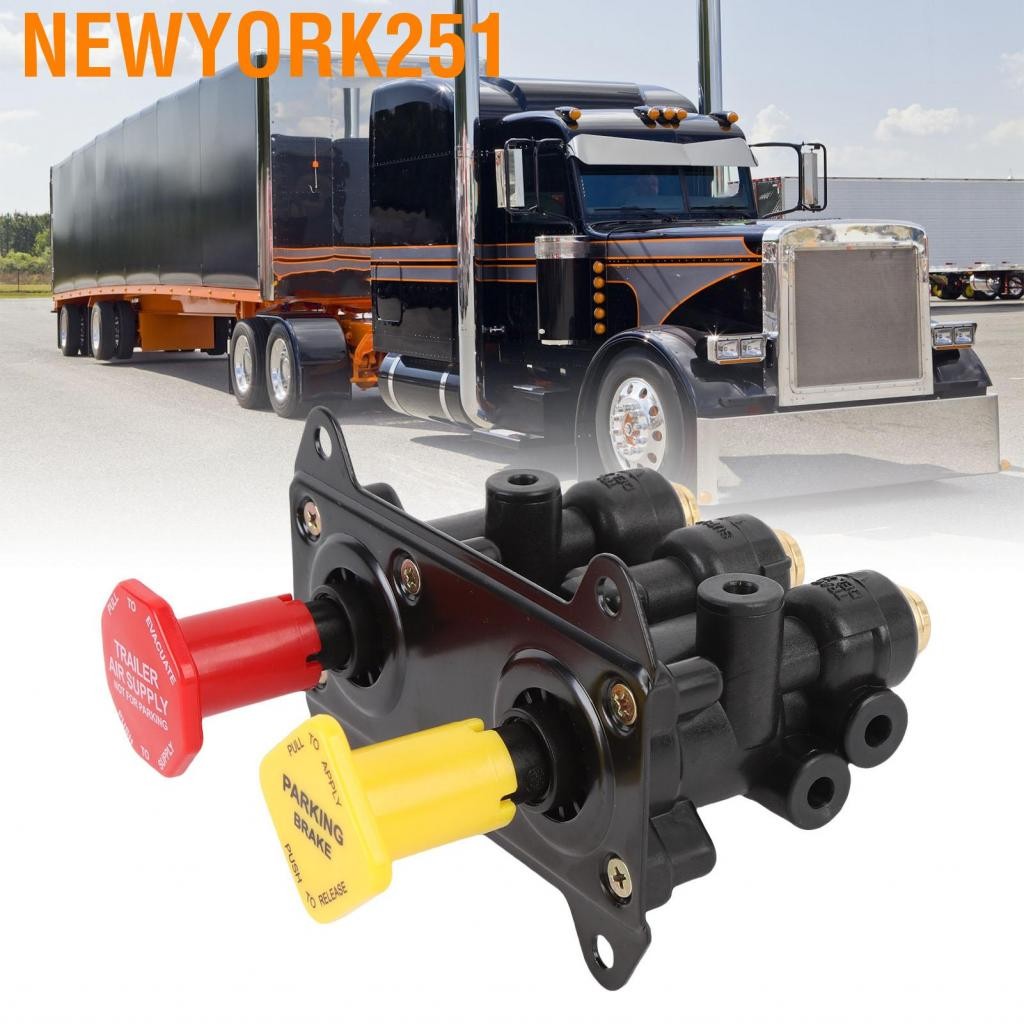 Newyork251 MV 3 Dash Control Brake Valve 800257 การเปลี่ยนที่จอดรถสำหรับ Bendix 109392 109935 500269