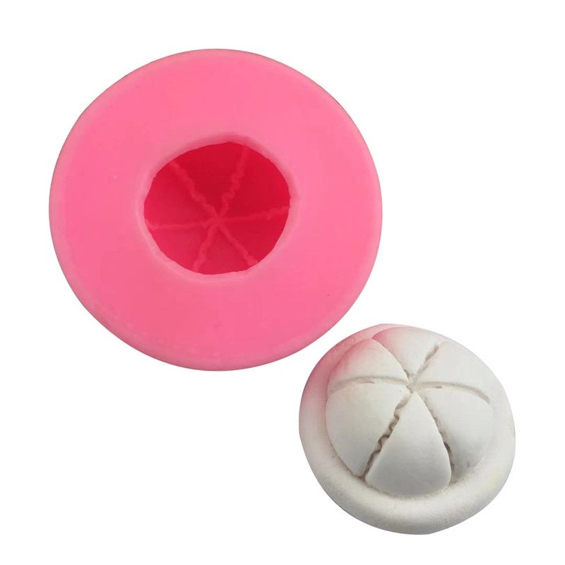 ผลไม้มังคุด Handmade Aromatherapy เทียนแม่พิมพ์ซิลิโคน Handmade สบู่เทียน Mould ปูนปลาสเตอร์เครื่องประดับตกแต่งบ้านแม่พิมพ์