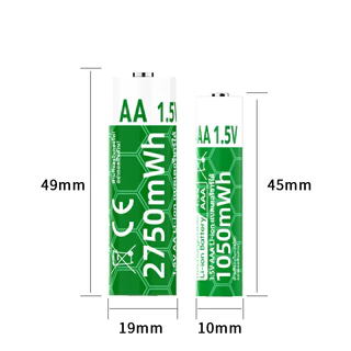 Yonii ALL4 Charger 1.5V AA2750mWh/AAA1050mWh Li-Ion แบตเตอรี่ชาร์จจอแสดงผล LED
