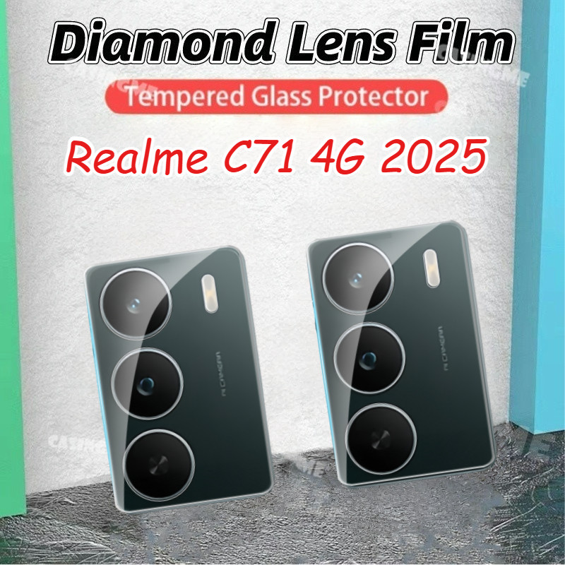 สําหรับRealme C71 4G 2025 3Dกล้องเลนส์ProtectorสําหรับRealme C71 RealmeC71 C 7 1 C 71 4G 5G 2025 Cle