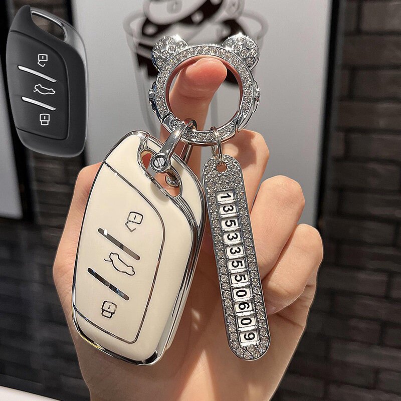 กระเป๋าใส่กุญแจสำหรับ MG MG4/MG VS/MG HS/MG ZS/MG 5/MG ZS EV/MG EP/MG4 EV กระเป๋าใส่กุญแจแฟชั่น กระเ