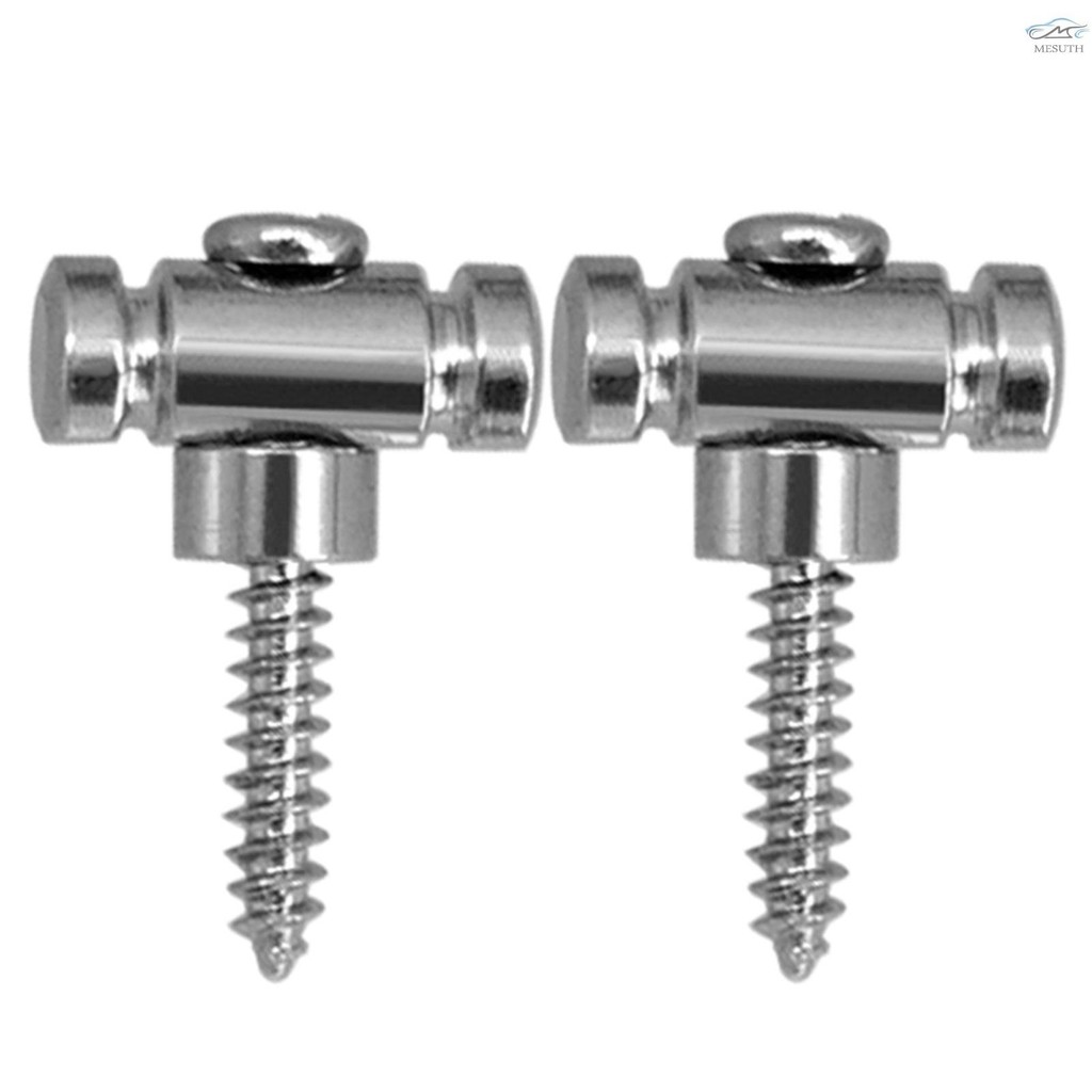 Fast Delivery 2PCS กีตาร์ String Retainer กีตาร์ String Tree พร้อมสกรูอุปกรณ์เสริมกีตาร์ไฟฟ้าสําหรับกีตาร์