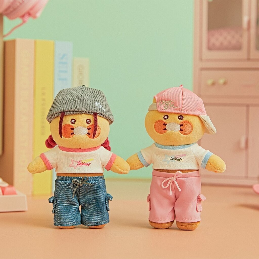 🧢พร้อมส่ง🎮Y2K พวงกุญแจตัวตุ๊กตา Long Body – ชุนชิกในธีมสาย วัยรุ่นไฮสคูล