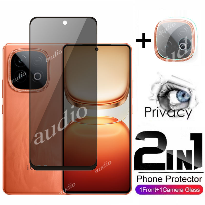 Iqoo neo 10 5G 2in1 หน้าจอส่วนตัวพร้อมฟิล์มเลนส์สําหรับ Vivo iqoo neo 10 neo10 5G ความเป็นส่วนตัวป้อ