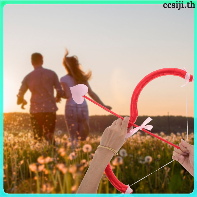 📦 Cupid Set ของตกแต่ง สีแดง ปลอดภัยและทนทานสำหรับเด็ก น้ำหนักเบา