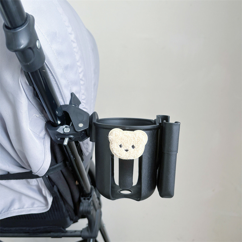 YOUPIN#ins Bear Baby Stroller Cup Holder Pushchair Umbrella Stroller Water Bottle Holder Coffee Milk