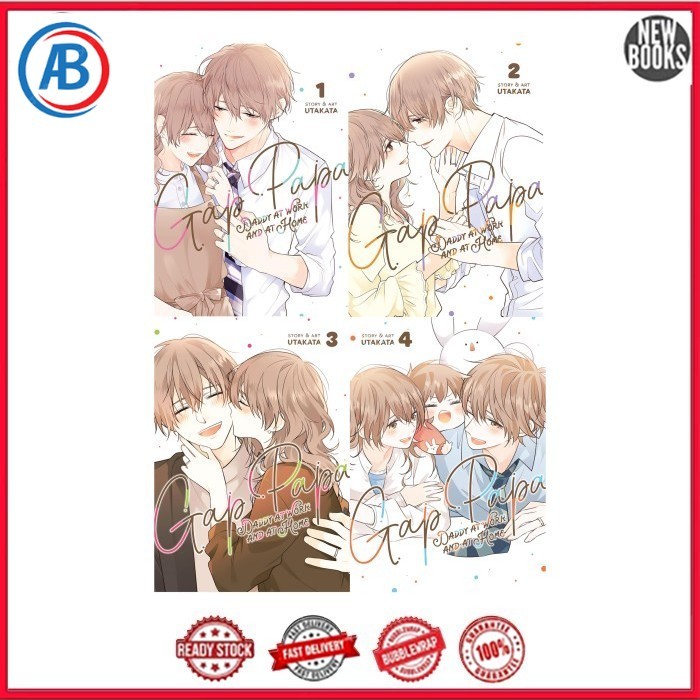 Gap Papa Comic: Daddy at Work and at Home (ซีรีส์ 4 เล่ม)