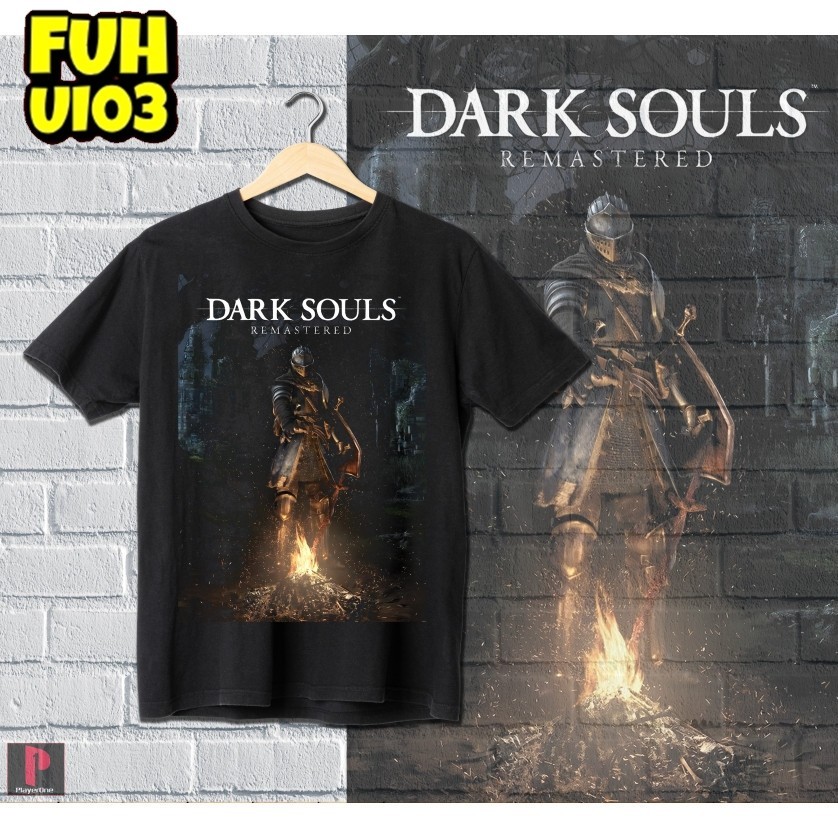 เสื้อเกมเรมาสเตอร์ Dark Souls | ขนาดเอเชีย | ไม่จํากัดเพศ | XS-6XL