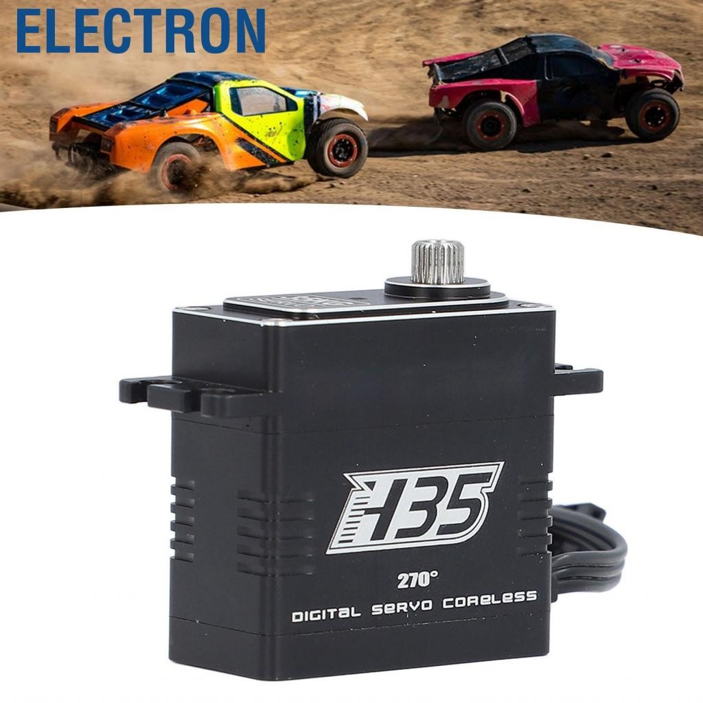 Electron000-Thy Digital Digital Servo Motor 35 กก. หลักฐานน้ำเต็ม 270 องศา HV 8.4V แรงบิดสูง RC รถบร