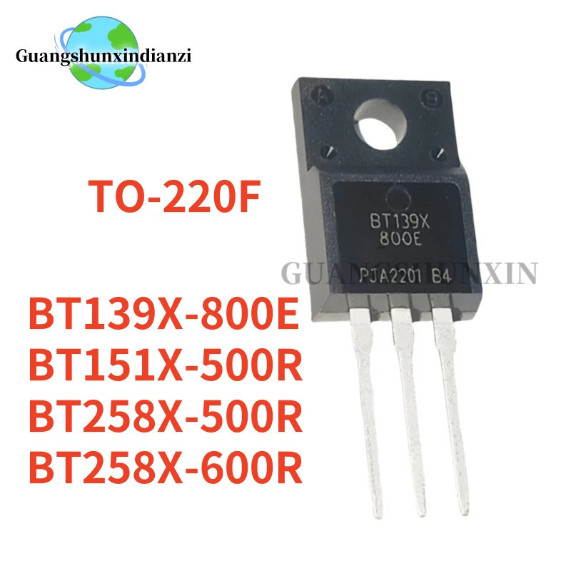 1-5PCS BT139X-800E BT151X-500R BT258X-500R BT258X-600R TO-220F BT139X800E BT151X500R BT258X500R BT25
