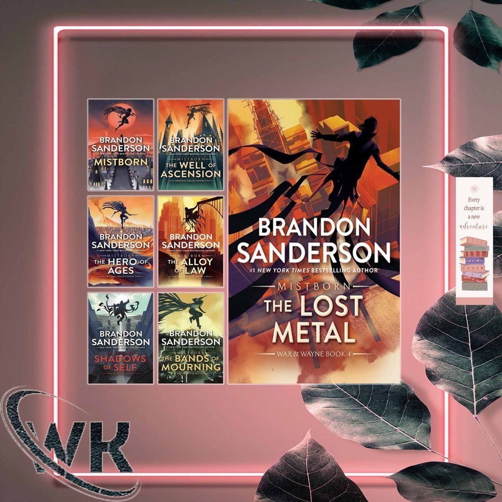 Mistborn: The Final Empire (7 Book Series) โดย Brandon Sanderson (เวอร์ชันภาษาอังกฤษ)