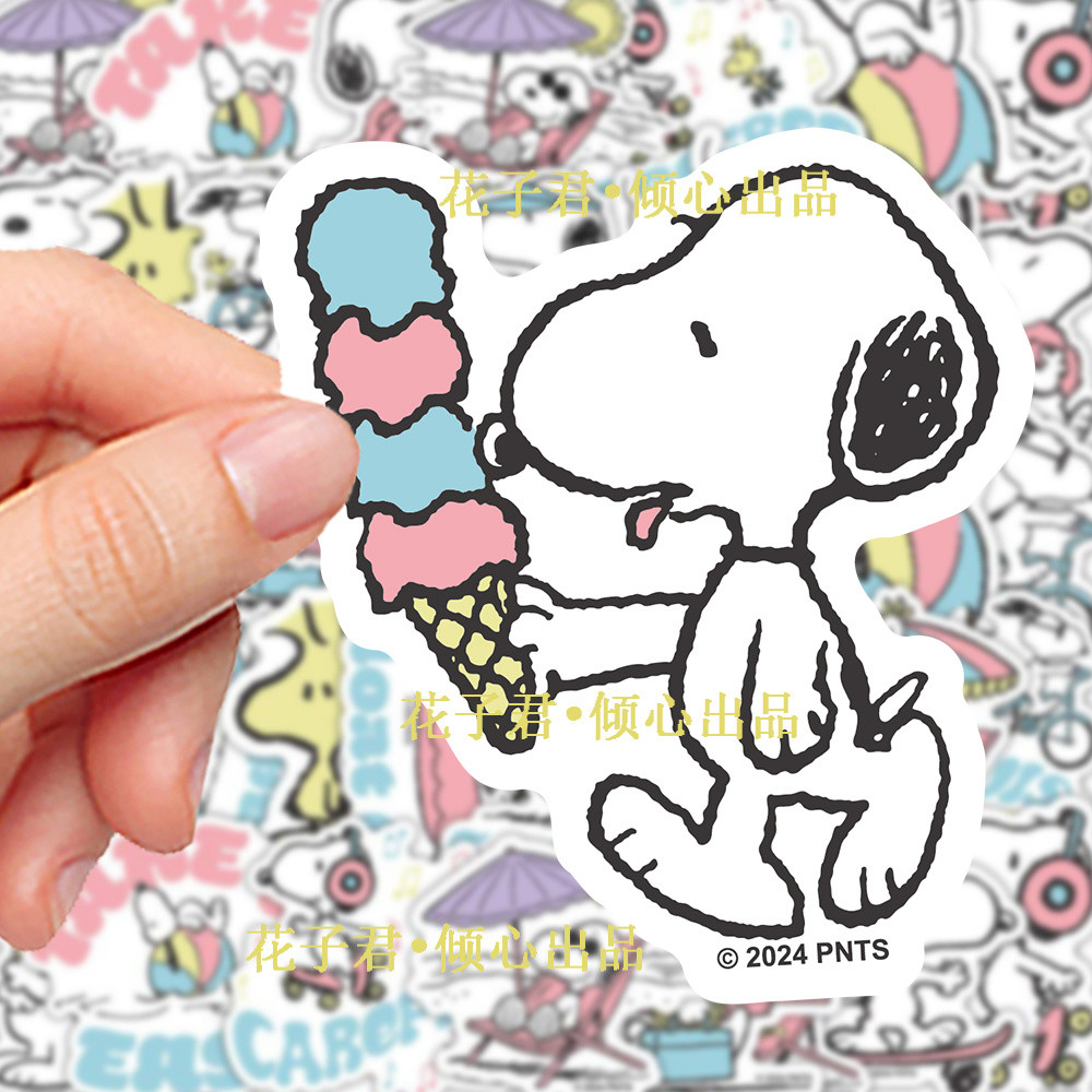 50แผ่นสนูปปี้สติกเกอร์สนุกลูกสุนัขน่ารักอินสไตล์กราฟฟิตีสติกเกอร์ตกแต่งโน๊ตบุ๊คโน๊ตบุ๊คโน๊ตบุ๊คกันน้ํา