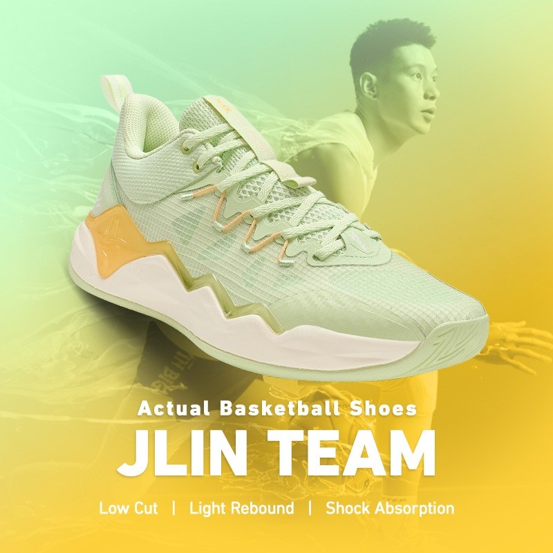 XTEP JLIN TEAM รองเท้าบาสเก็ตบอลสําหรับชาย 2024 ฤดูร้อน รองเท้าmid Topcombat รหัส