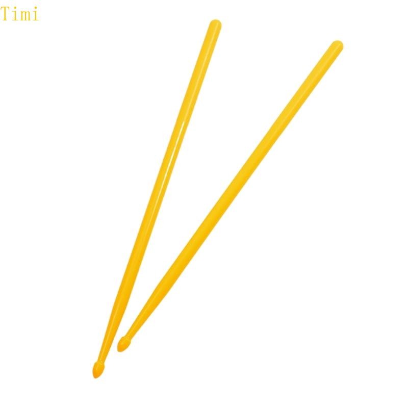 Timi 1 คู่กลอง Sticks ชุดเครื่องดนตรีประสิทธิภาพ 5A Drumsticks คลาสสิกไนลอนพลาสติก Drum Sticks สําหร