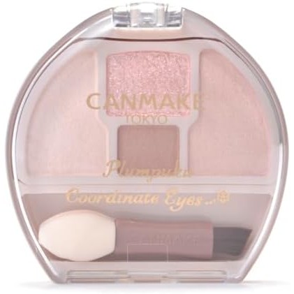 Canmake Planpuku Coordination Eyes Neo N01 Shiratama Planpuku Eyeshadow สำหรับฉีกขาดเงาเงาสุดพิเศษสี