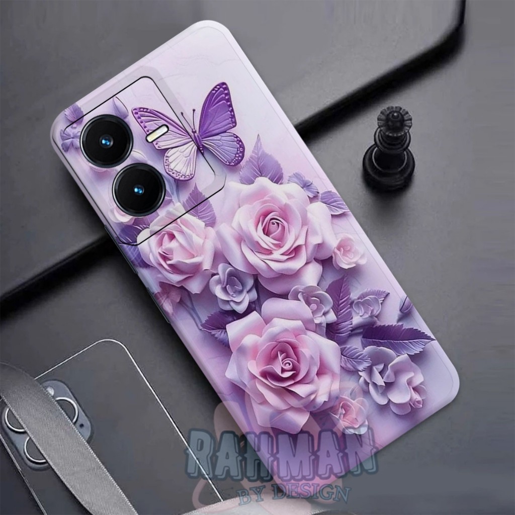 HP Vivo Y22 Softcase - Vivo Y22s - วัสดุยางยืดหยุ่น - Cool Motif - ซิลิโคนยืดหยุ่น - ปลอก Vivo Y22 -