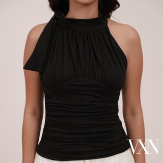 VXN- Ysabel- Top Womenswear Basic Minimalist Sleeveless Comfort Casual  Elegance
