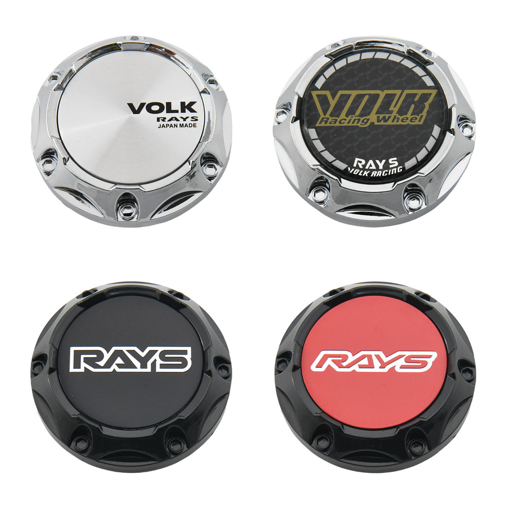 1ชุด/4ชิ้น RAYS VOLK ป้าย เส้นผ่าศูนย์กลางภายนอก 64มม ฝาครอบดุมล้อ ฝาปิดดุมล้อ GRAM DZ ฝาครอบล้อ 68มม ฝาดุมล้อ ฝาครอบดุมล้อรถเก๋ง