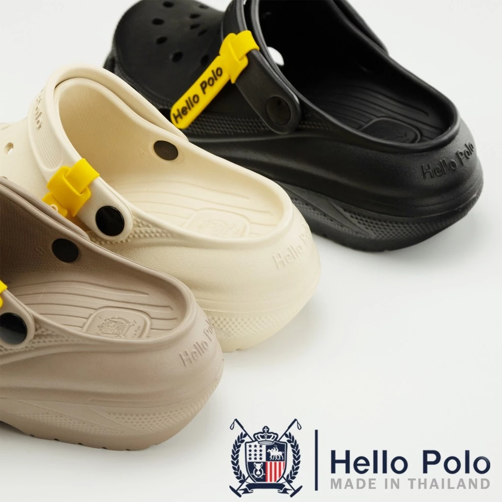 Hello Polo รองเท้าหัวโต รุ่น HP8052 พื้นหนา 6 CM ยาง EVA thumbnail 9