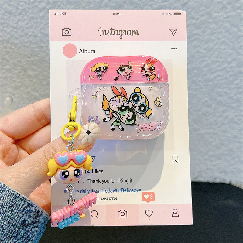ฟางฟางการ์ตูนสําหรับ Airpods 1/2 3 Pro Pro2 pro3 Airpods4 ชุดหูฟังไร้สายบลูทูธป้องกันกรณี AirPods Pro i3 i4 pro3 หูฟังป้องกันกรณี