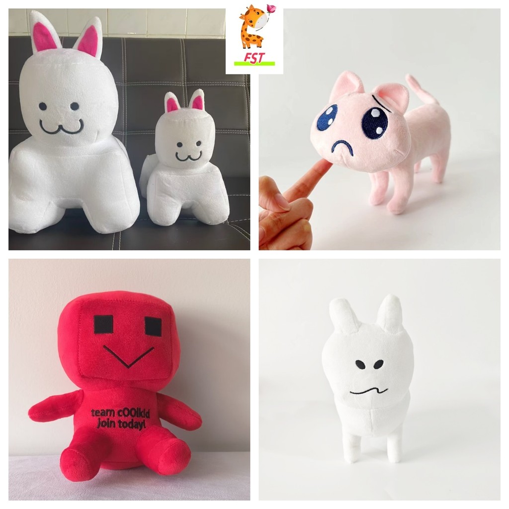 FST✨ในสต็อกในสต็อก✨Kawaii Forsaken C00lkidd P ตุ๊กตาแมวหมอน Roblox คลาสสิก Kitty Forsaken Gubby Plus