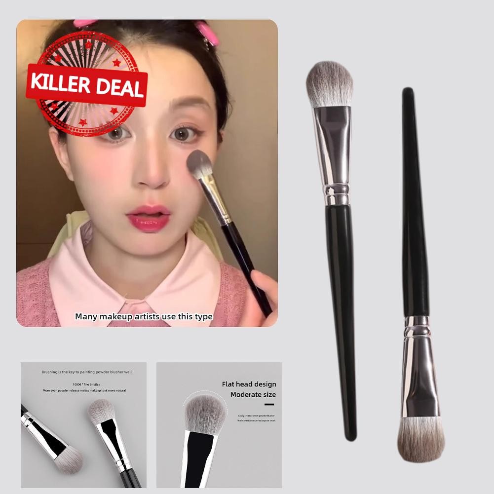 แปรงแต่งหน้าแปรงปัดแก้มแต่งหน้าบางส่วน Brightening Shape Even Heart K1g7