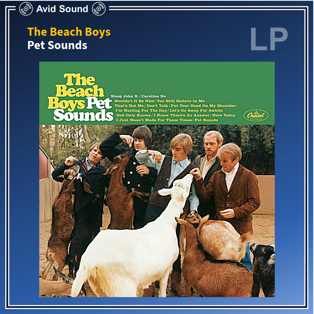 แผ่นเสียง The Beach Boys Pet Sounds ใหม่ ซีล The Beach Boys Vinyl LP