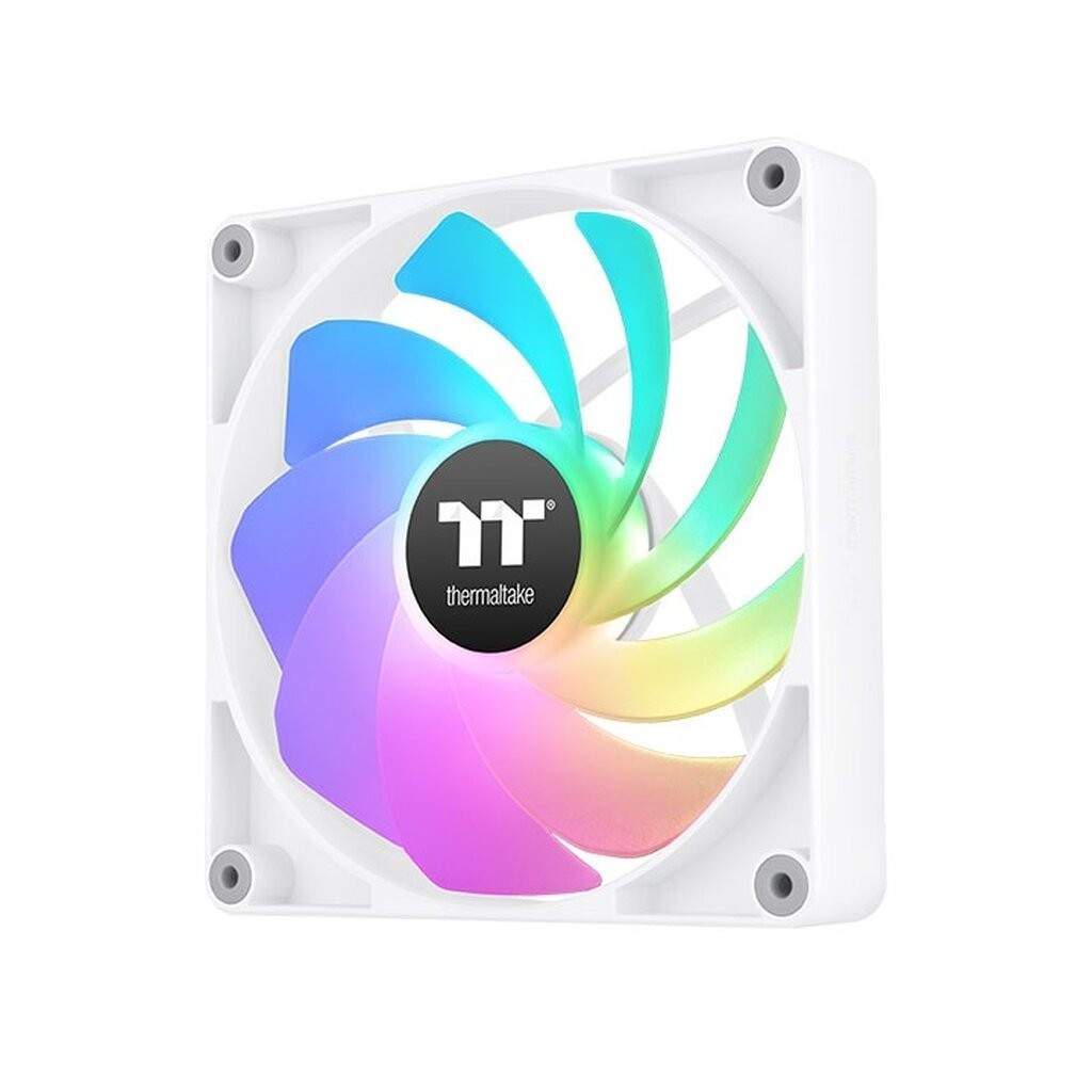 Thermaltake CT140 Reverse ARGB Sync Snow 2x140mm 2-Fan Pack Fan : CL-F176-PL14SW-A