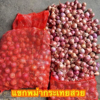 หอมแขกพม่า ไซส์กระเทย น้ำหนัก 5 กิโลกรัม