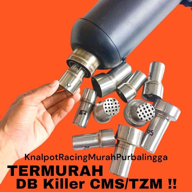 DB KILLER UNIVERSAL COPY CMS TZM เสียง ABSORBER 28/32 มม.35 มม.38 มม.48 มม.60 มม.