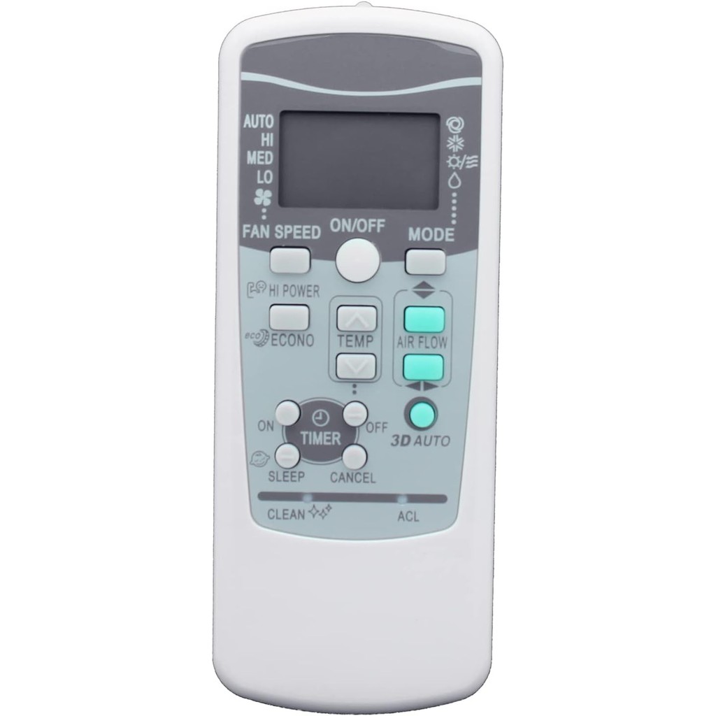 เปลี่ยน RKX502A001 รีโมทคอนโทรลสําหรับเครื่องปรับอากาศ Mitsubishi เข้ากันได้กับ RKX502A001B RKX502A0