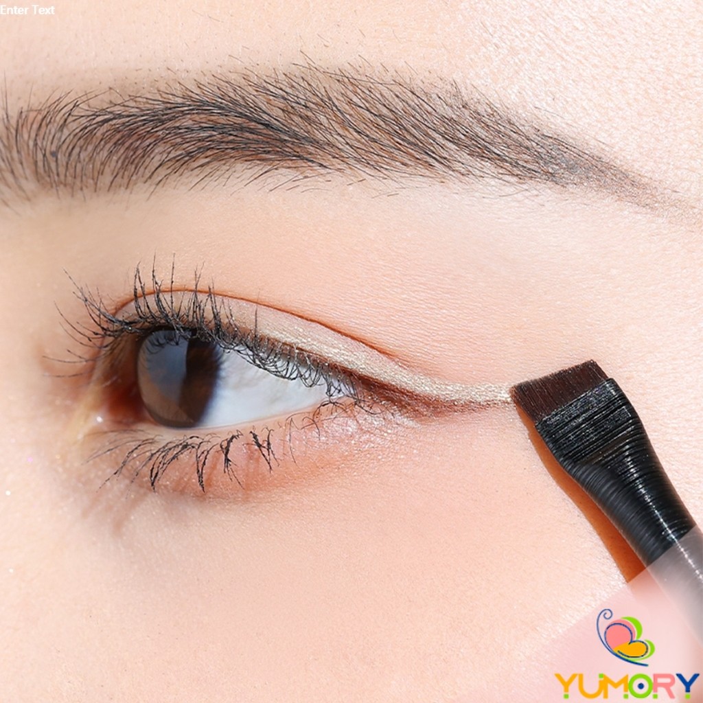 Yumory 1 ชิ้น  แปรงเขียนคิ้ว อายไลเนอร์ แบบบางพิเศษ สําหรับผู้หญิง Makeup brush - รูปที่ 3