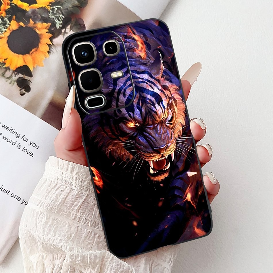 สําหรับ Infinix หมายเหตุ 50s 50x X6857B X6870 ใหม่ Cool Dragon ภาพวาดกรณี Infinix Note50S Note50X ซิลิโคนนุ่ม TPU เคสโทรศัพท์ - รูปที่ 2