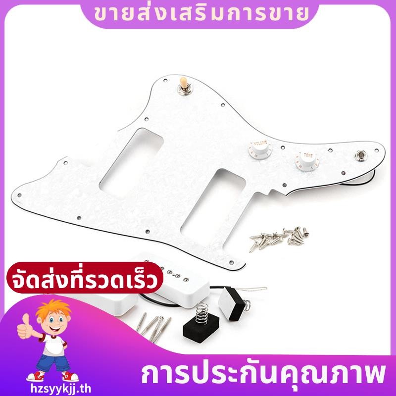 สําหรับญี่ปุ่น Jazzmaster กีตาร์ Pickguard พร้อม P90 กีตาร์ไฟฟ้ารถกระบะคอ PAF Humbucker อุปกรณ์เสริม