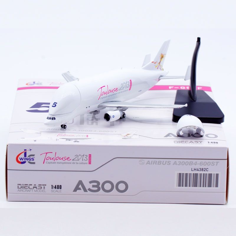 1: 400 JC Wings Alloy Airliner รุ่น Super Big Beluga A300-600ST F-GSTF
