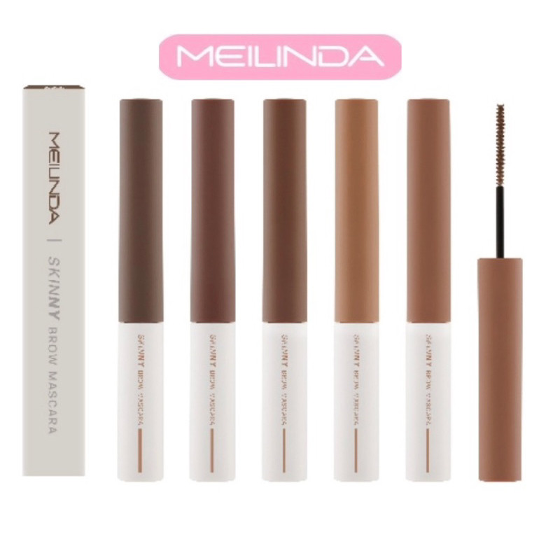 +- เมย์ลินดามาสคาร่าคิ้ว MEILINDA Skinny Brow Mascara มาสคาร่าปัดคิ้ว MC3115