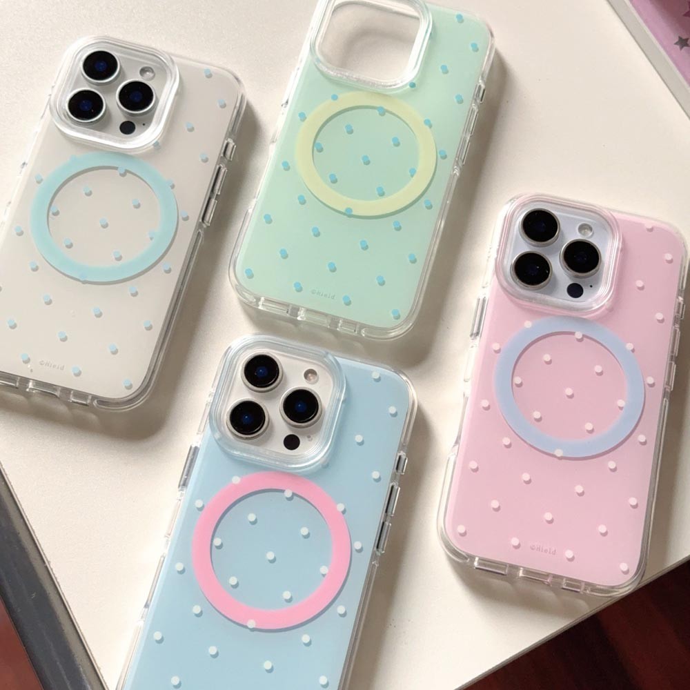 ปลอกปกแข็งเข้ากันได้กับiPhone 13 13Pro 13ProMax 14 14Pro 14ProMax 15Pro 15ProMax 16 16Pro 16ProMax 17Pro 17ProMax Waveletรูปแบบแม่เหล็กกรณี