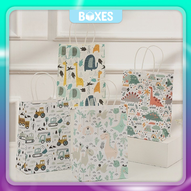 Baby Boy Paper Bag / Baby Girl Paper Bag / Baby Boy Goodie Bag / Baby Girl Goodie Bag / Birth ของที่
