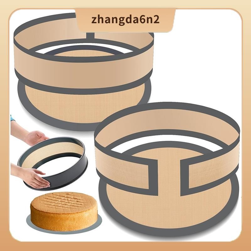 In StockNonstickซิลิโคนเสื่อคู่สําหรับเค้กขนาด 9 นิ้ว,Suresทําความสะอาดสปริงฟอร์มแพนด้านข้างและด้านล