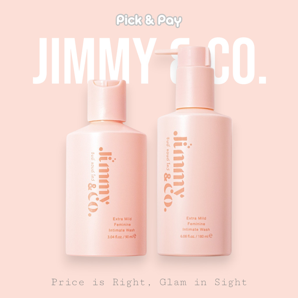 Jimmy&co.Feminine wash ผลิตภัณฑ์ทำความสะอาดจุดซ่อนเร้น สูตรเอ็กซ์ตร้ามายด์ (Jimmy&co.)