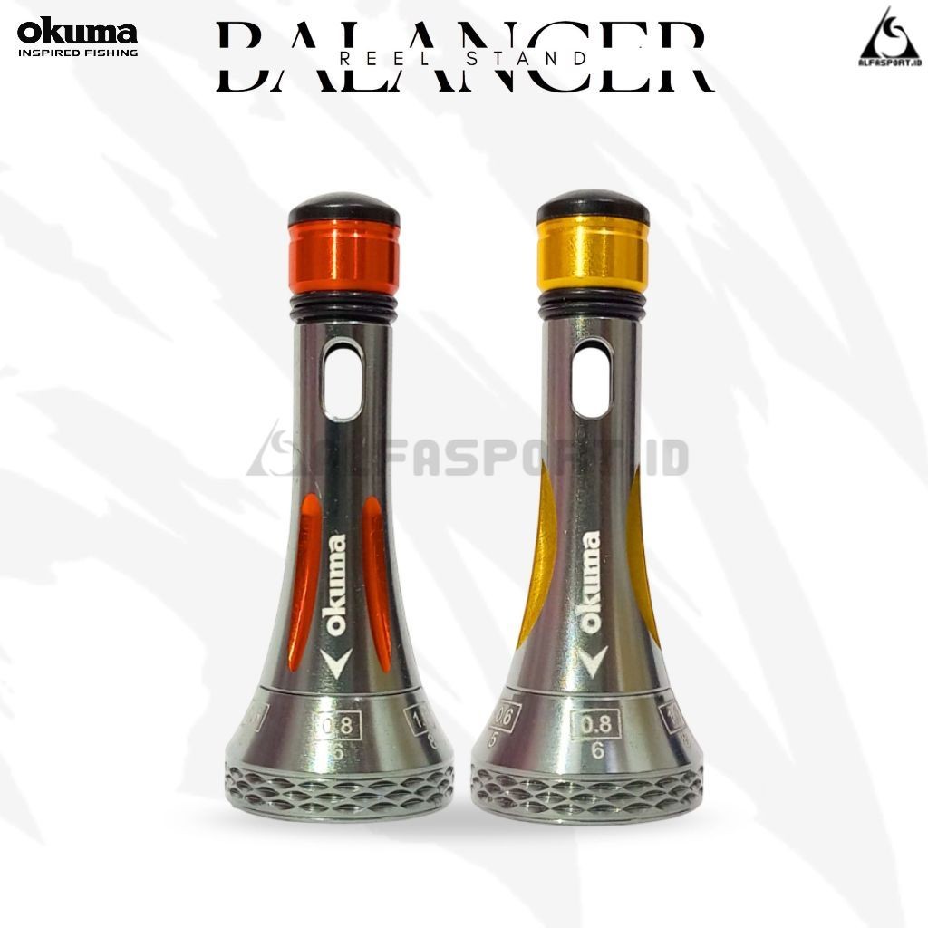Alfa Sport Reel Stand OKUMA Custom Balancer Power Handle Reel Accessories - AS