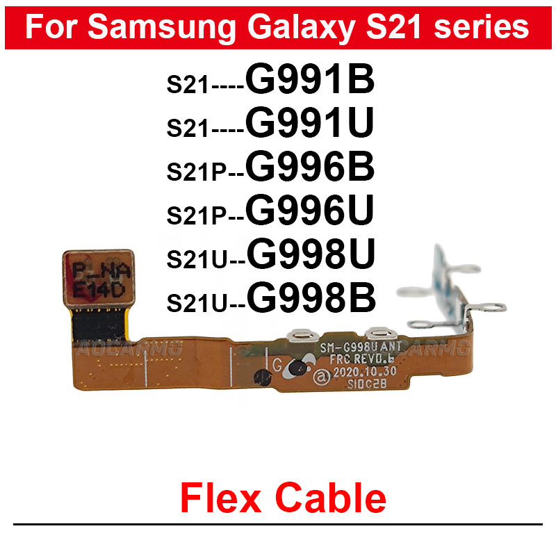 โมดูลเสาอากาศสัญญาณสําหรับ Samsung Galaxy S21 Ultra Plus S21+ SM-G996U G996B G998U G998B G991U G991B S21U อะไหล่