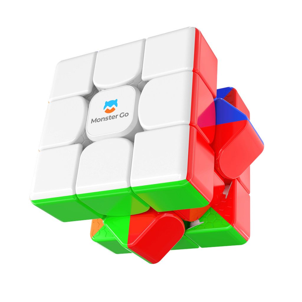 Monster Go แม่เหล็ก 3x3 EDU ความเร็ว Cube MG 356 การศึกษา Cube ปริศนาของเล่นสําหรับเด็กเริ่มต้นฝึก 56 มม.