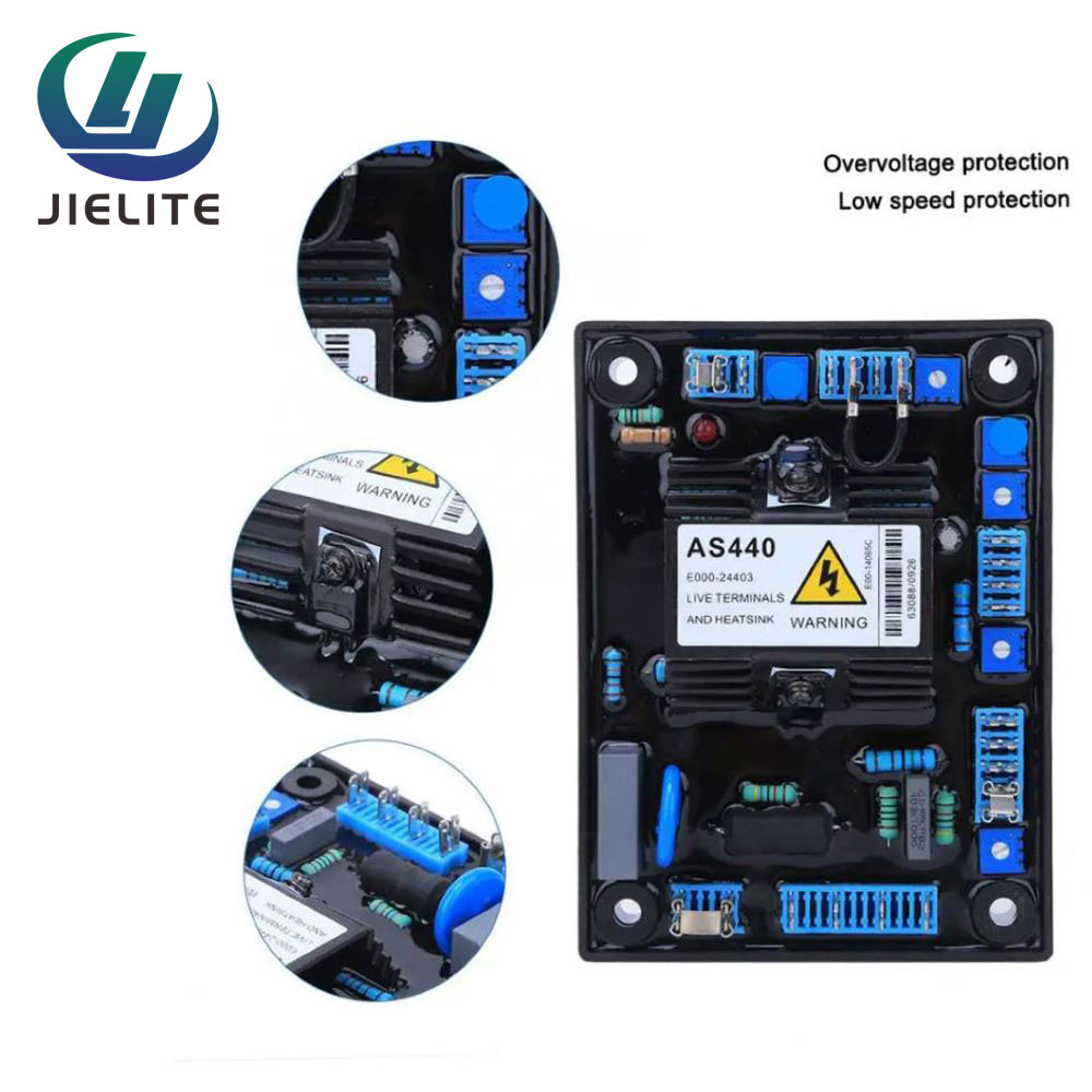 As440 AVR As440 ตัวควบคุมเครื่องกําเนิดไฟฟ้า AS440 เครื่องปรับแรงดันไฟฟ้าอัตโนมัติสําหรับเครื่องกําเ